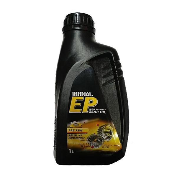 روغن دنده خودرو ایرانول مدل SAE 75W-90 حجم 1000 میلی لیتر